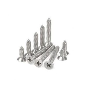 Metal Screw Flat Head